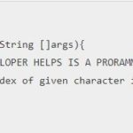 Java String indexOf()