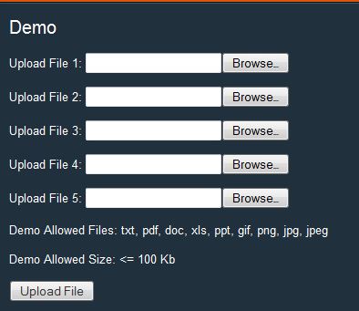 PHP Upload Image Example