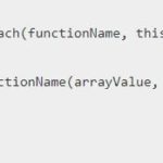 JavaScript forEach() Array Function
