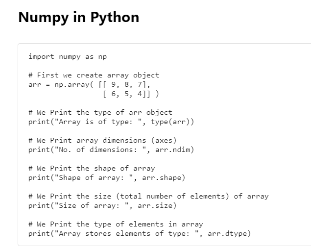 What is Numpy and It’s Applications