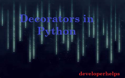 How to use Decorators in Python