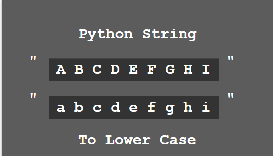 python string lower method