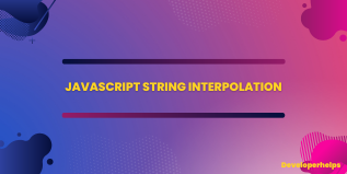 javascript string interpolation