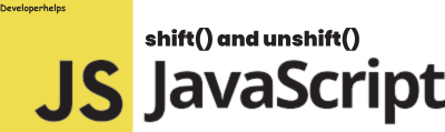 Shift and Unshift in javascript