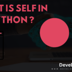What is self in Python