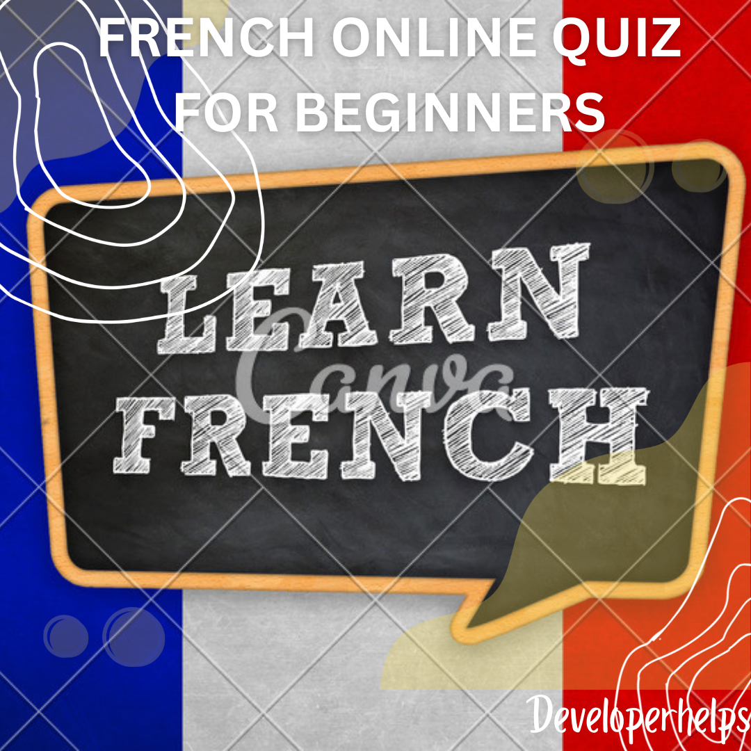 French online quiz for beginners