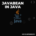 JavaBean Class in Java
