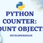 Python Counter Object