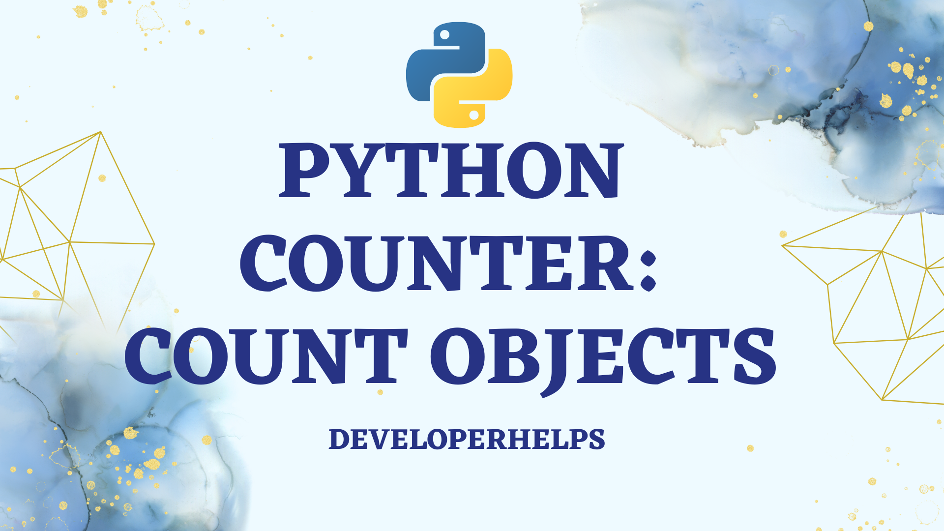 Python Counter Objects